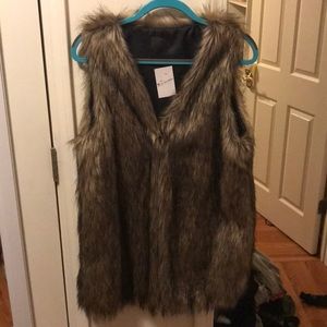 Faux Fur Vest